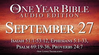 September 27  One Year Bible Audio Edition [upl. by Annaoi]