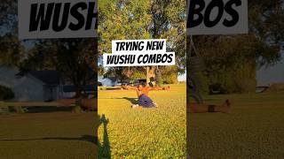 Me Trying New Wushu Bo Staff Combos wushu martialarts [upl. by Chute]