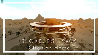 Bloxburg  290K Circular Hanging Home [upl. by Fredia]