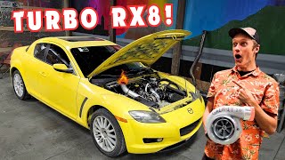 Buzz The Turbo RX8 is BACK with a BIG TURBO UPGRADE [upl. by Adabel130]