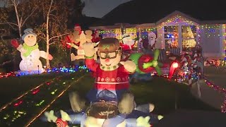 Orangevale residents show off their Christmas decorations [upl. by Faux]