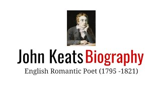 John Keats Biography in Hindi Works and achievements [upl. by Kern]