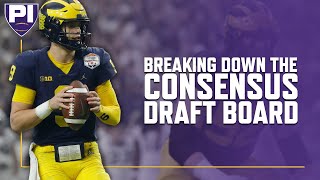 Arif Hasan explains what his consensus draft board says about the 2024 QB class [upl. by Ibib]