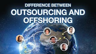 Whats the Difference Between Outsourcing and Offshoring  C9Staff [upl. by Teryl]