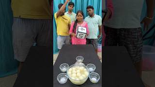 Best Lodo Rasgulla challenge family shorts [upl. by Cyrill204]