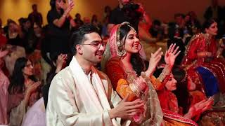 Ayma amp Umair Full Mehndi Dance Performances  Pakistani Wedding 2023 [upl. by Dolphin]