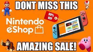 A New Amazing Nintendo Eshop Sale Just Started [upl. by Mori743]