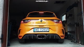 Renault MEGANE RS TCe 280 EDC sound exhaust sound revs cold start launch control [upl. by Aihsiyt328]