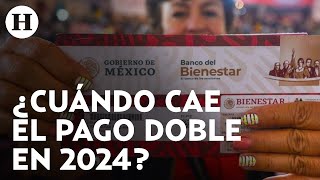 ¡Pago doble de Pensión Bienestar este 2024 Conoce el mes que se dará el recurso este año [upl. by Schrick]