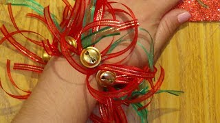 HERMOSA PULSERA CON CASCABELES FACIL Y RAPIDO [upl. by Ackley]