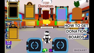 How To Get Donation Boards Bid Battles Roblox [upl. by Jollanta]