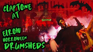 Claptone live  Elrow Horroween Drumsheds London  Full Set Halloween Edition [upl. by Ikcim550]