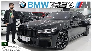 BMW 745LE XDrive M Package Long Wheelbase 2019 Private Jet on Wheels  Detailed Review with Price [upl. by Cohl]