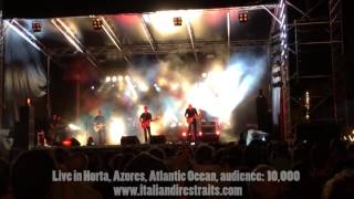 Live in Horta Azores  iTALIAN dIRE sTRAITS tribute band live [upl. by Elyn648]