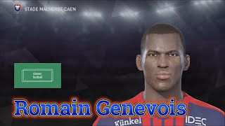 Romain Genevois  PES Clasico Face Bodyamp Stats [upl. by Sloatman]