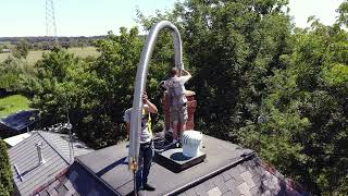 Stainless Steel Chimney Liner Installations [upl. by Couq]