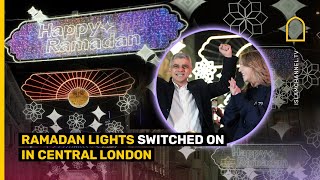 We went to the Ramadan Lights UK 2024 switch on [upl. by Ramirol]