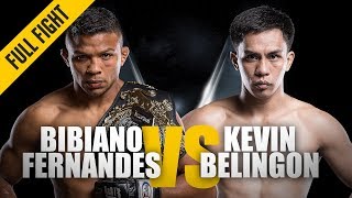 ONE Full Fight  Bibiano Fernandes vs Kevin Belingon  JiuJitsu Masterclass  January 2016 [upl. by Aleris]