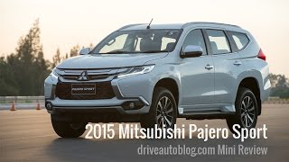 Mitsubishi Pajero Sport 2015  SUV คุ้มค่าจากค่ายทรีไดมอนดส์ HD [upl. by Akoyn53]