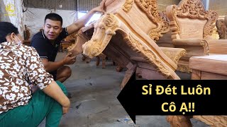 Vợ Chồng Chú Điển Ở Thái Bình Đến Chốt Combo Nội Thất Siêu Khủng  Đồ Gỗ Thắng Tài Lộc [upl. by Ainesy]