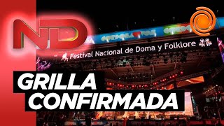 El Festival de Jesús María confirmó su grilla para enero 2025 [upl. by Randene]