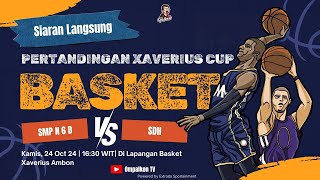 🔴 LIVE Xaverius Cup 2024  Knock Out Stage  SMP Dian Harapan vs SMP Citra Kasih  Basketball [upl. by Eart995]