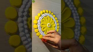 Rangoli designs for diwali simple and easy rangolidesign diwalirangoli shorts [upl. by Ifar]