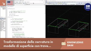 EN IT KB 001639  Trasformazione della nervatura in modello di superficie con trave risultant [upl. by Euqnom]