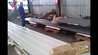 aluminium corrugated roofing sheet [upl. by Lehcer]