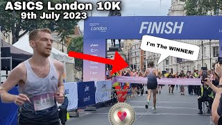 ASICS LONDON 10K 9th July 2023 [upl. by Anyahc]