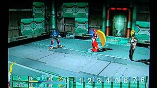 Mega Man X Command Mission  Ninetails Battle The Easy and Cheap Way No Damage Clear LOL [upl. by Nan]