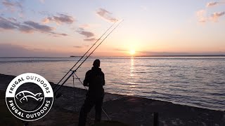 Trying for a smooth hound in the Solent sea fishing the Solent uk Isle of Wight [upl. by Diver]