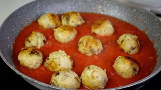 SONO LA FINE DEL MONDO POLPETTE DI MELANZANE AL SUGO ricetta Facile eggplants bolls [upl. by Xel]