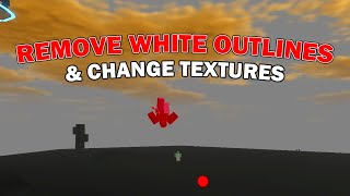 How To Remove White Outlines and Get Textures in Blade Ball [upl. by Nosremaj]