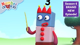 Painting by Numbers  Series 6  Learn to Count  Numberblocks [upl. by Naruq]