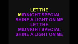 Karaoke Creedence Clearwater Revival The Midnight Special [upl. by Poock]