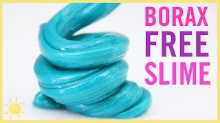 BEST Kid Friendly Slime NO Borax [upl. by Simah]