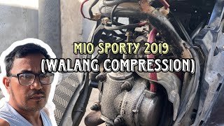 MIO SPORTY WALANG COMPRESSION ANO ANG DAHILAN [upl. by Etteval]