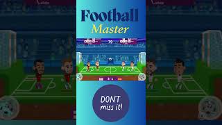 Football MASTERS Go HeadtoHead in Pokis Master Game  shorts  Part 7 [upl. by Mitzi]