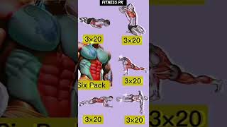 How to make chest and abs workout gymworkout homeworkout chestworkout absworkout fitnesspk [upl. by Odrahcir]