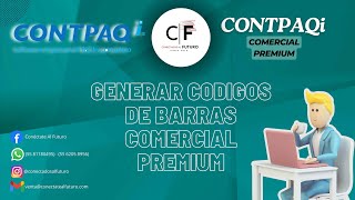 GENERAR CODIGOS DE BARRAS COMERCIAL PREMIUM [upl. by Florina]