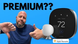 The Best HomeKit Thermostat Ecobee Smart Thermostat Premium Review [upl. by Hamlani]