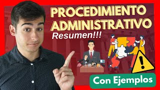 ➡️ Procedimiento Administrativo Común 【Resumen con Ejemplos Todo sobre este en 5 Pasos [upl. by Enahpets]