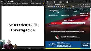 ¿Cómo redactar los antecedentes de Investigación  Sugerencias ejemplo redacción [upl. by Elleinnad]