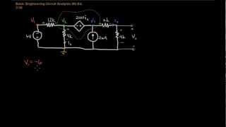 Nodal Analysis problem 339 [upl. by Aierbma131]