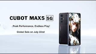 Experience NextLevel Gaming with Cubot MAX 5 5G – Launching Soon [upl. by Edeline]