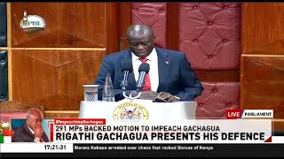 MPs debate DP Gachaguas impeachment motion [upl. by Angelis99]