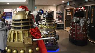 The Daleks at Geeky Gifts Holiday Market Day TwoPart One [upl. by Nived]