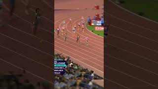 The most intense relay finish EVER 💥😮 DiamondLeague 💎 ZurichDL 🇨🇭 athletics shorts [upl. by Nehtanoj]