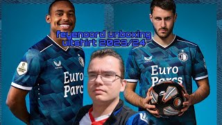 FEYENOORD UNBOXING UITSHIRT 202324 FEYENOORD [upl. by Naz]